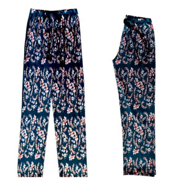 Calça Flores Douradas
