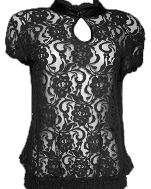 BLUSA EM RENDA