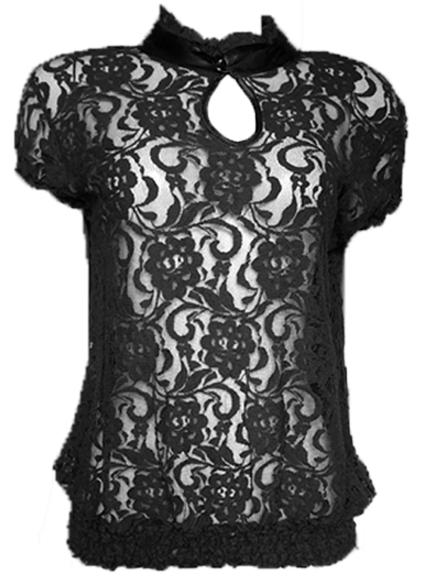 BLUSA EM RENDA